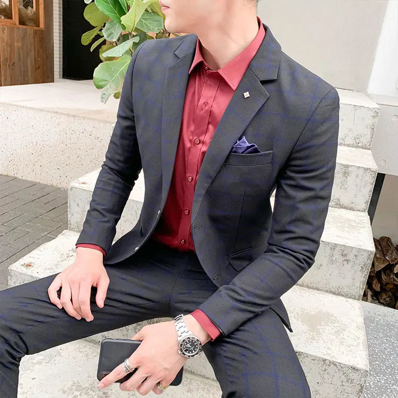 Tuxedo for Mens: Men's Wedding Groom's Coat Pants Vest 3-piece Set/men's Wedding