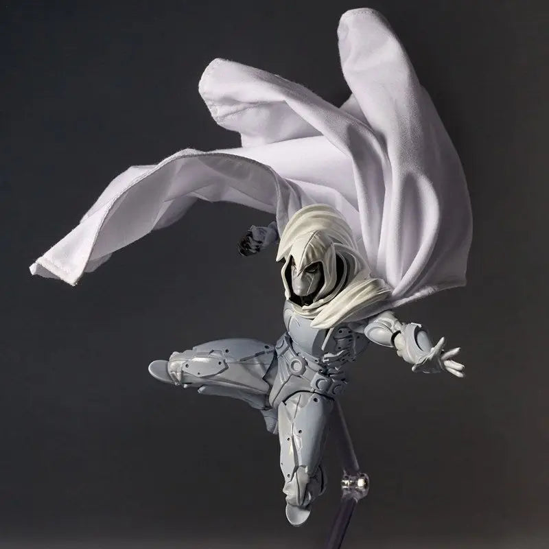 Moon Knight Figure Revoltech Amazing Yamaguchi Marc Spector Action Figurine 16cm Collection Ornament Model Toys Birthday Gifts