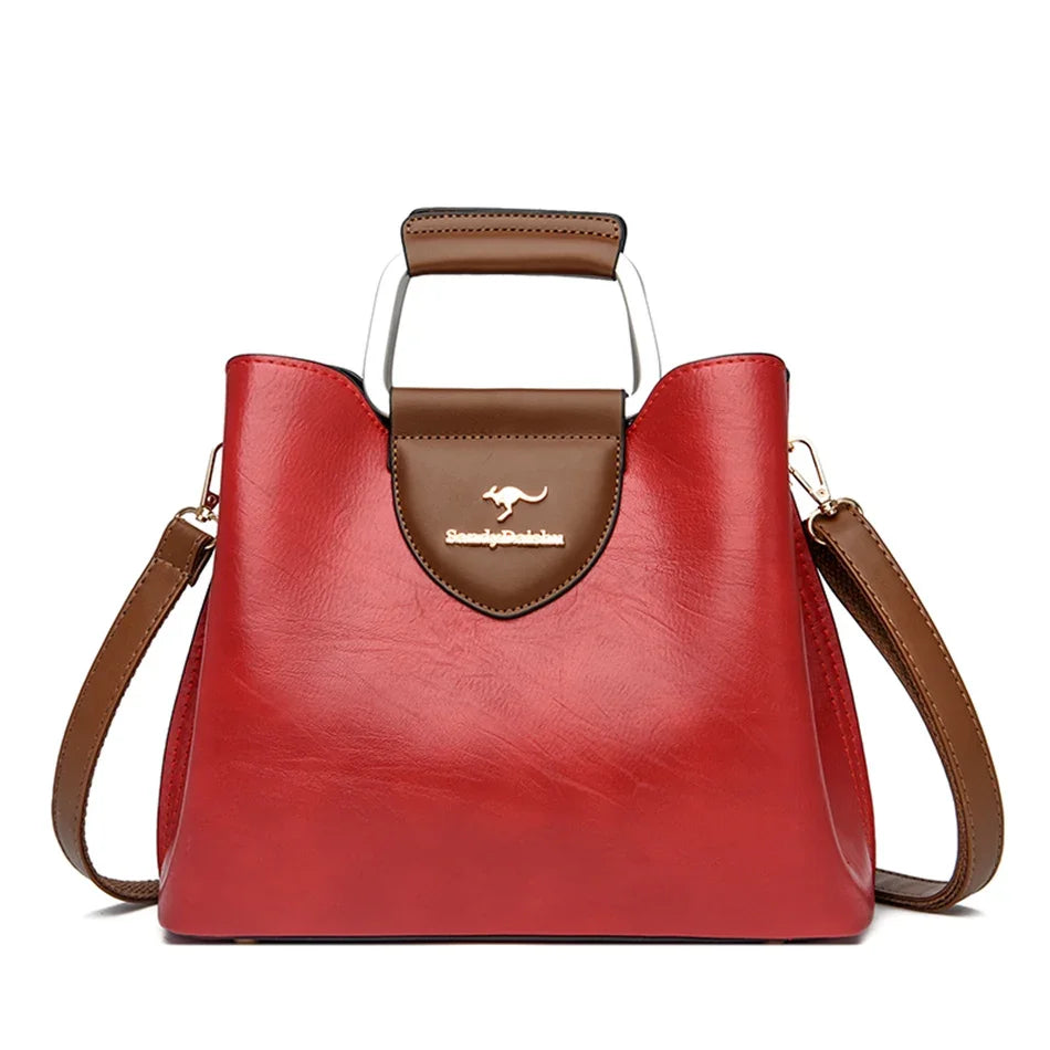 Genuine Brand Tote Bag Leather Luxury Handbags Women Bags Designer Handbags