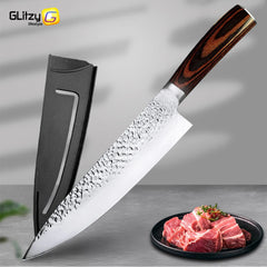 Kitchen Knives Professional Chef Knife Set Japanese Santoku Knifes Meat Cleaver