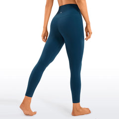 Women's Naked Feeling Yoga Pants 25 Inches - 7/8 High Waisted Workout Leggings