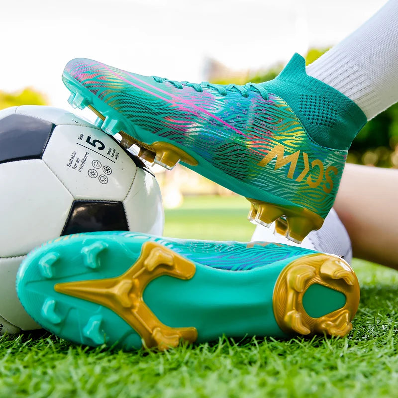 Football Boots Men Futsal Professional Unisex Anti-Slip Kids Soccer Shoes