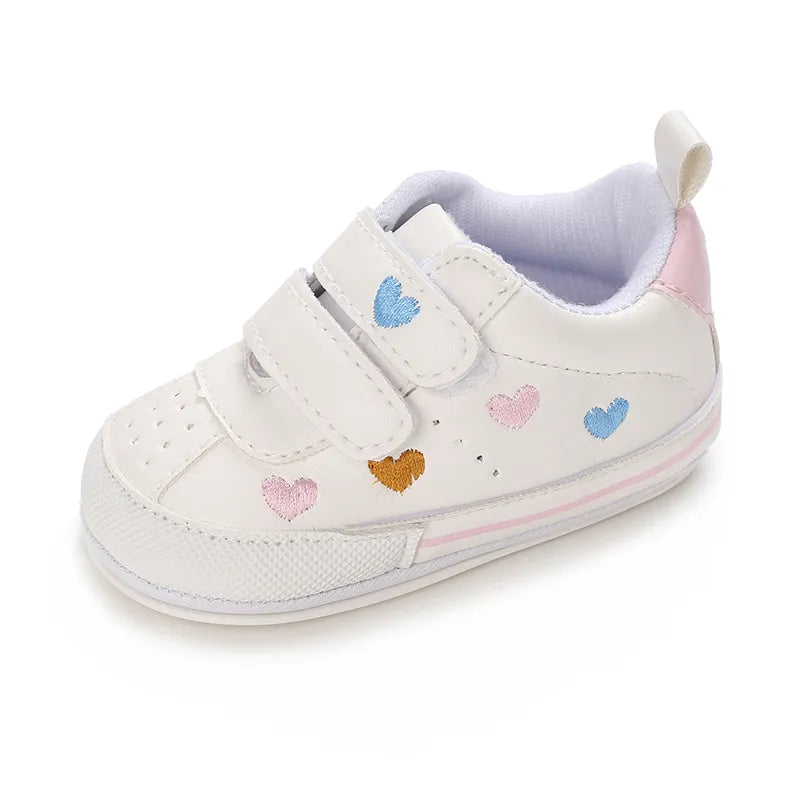 Casual Baby Shoes Infant Baby Girl Crib Shoes Cute Soft Sole Prewalker Sneakers