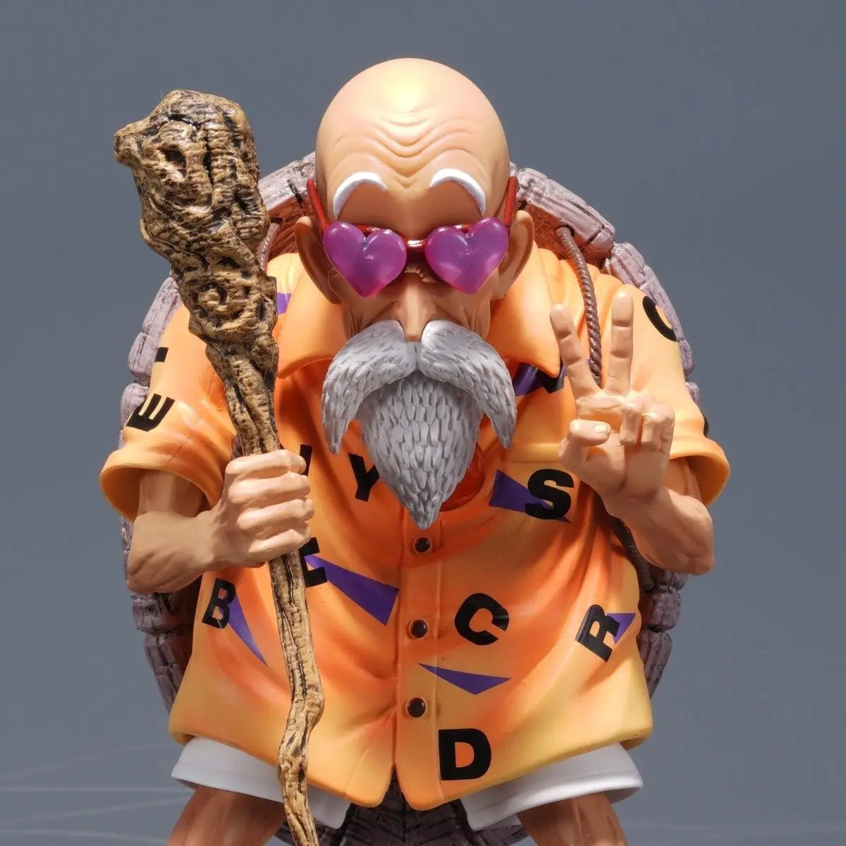 26cm 10.2 inch Anime Master Roshi Action Figures Pvc Statue Desktop Ornamen Collection Statue Model Decoration Room Desk Toys Ch
