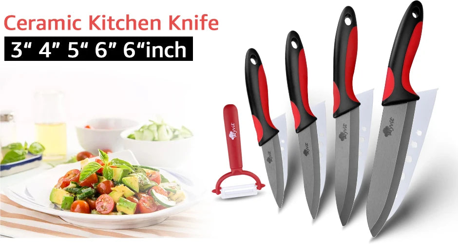 Kitchen Chef Knife Rustproof Fruit Paring Knife Ceramic Knife Household Utility
