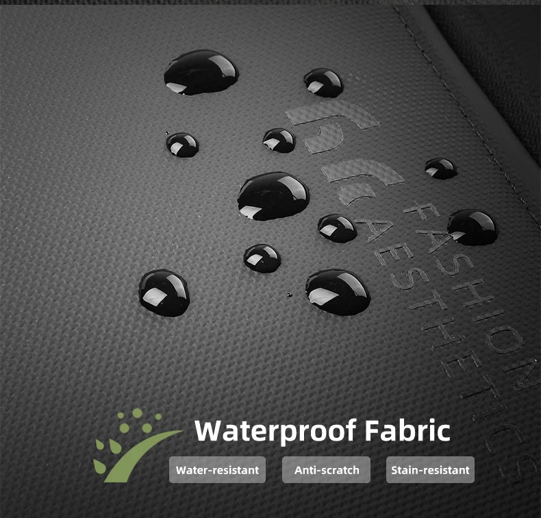 HK Men's Designer Laptop Bag Waterproof School Bags for College Boys Male Business Sports Travel Backpack Men With USB Charging