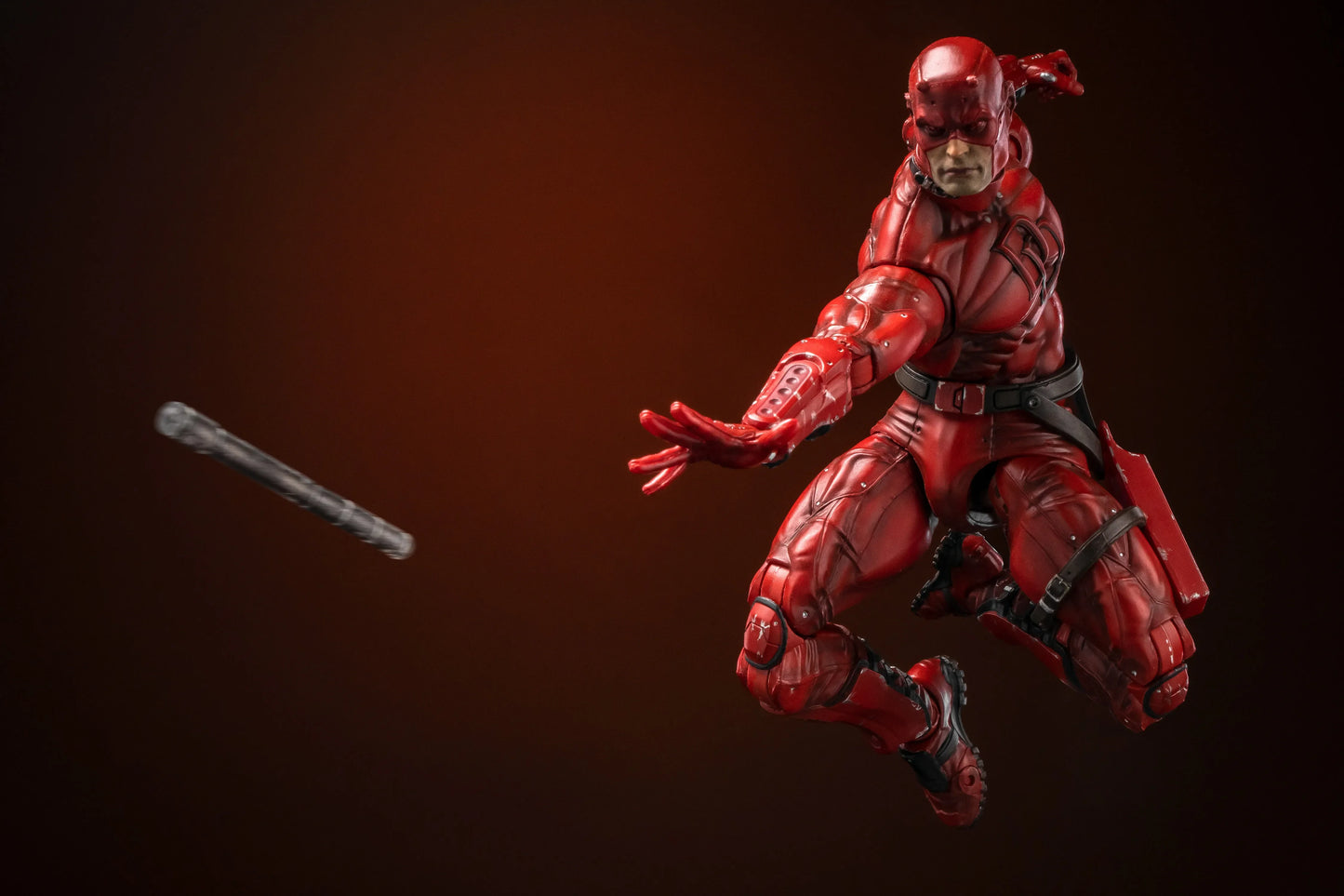 In Stock - FlefToys Marvel Daredevil Classic Red Shadowland Reborn Black 8" Action Figure Devil Defenders Matt Murdock Legends