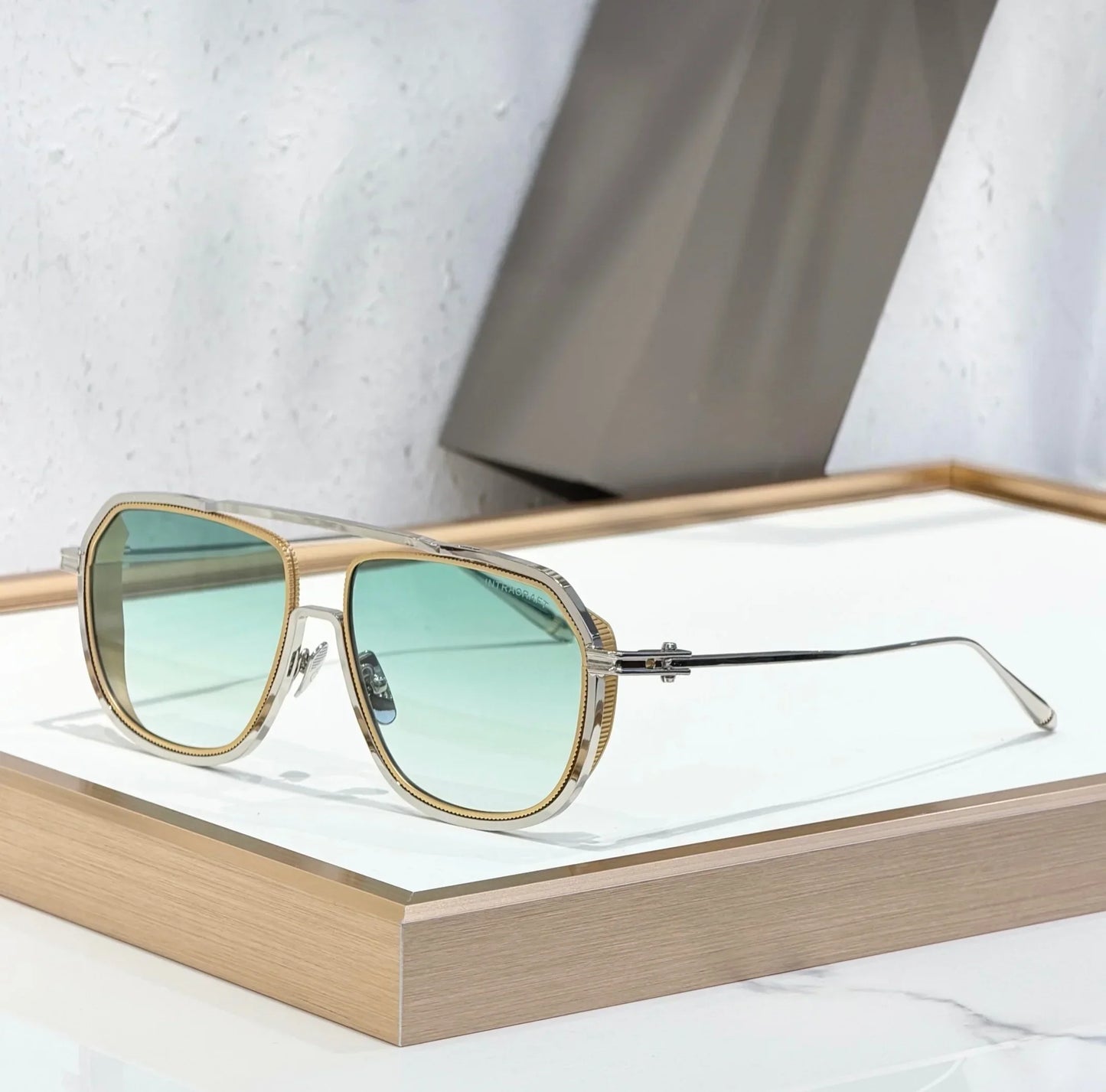ADITA INTRACRAFT DTS165 Top Quality Sunglasses for Men Classic Women Luxury Brand Designer sun glasses UV400 With box