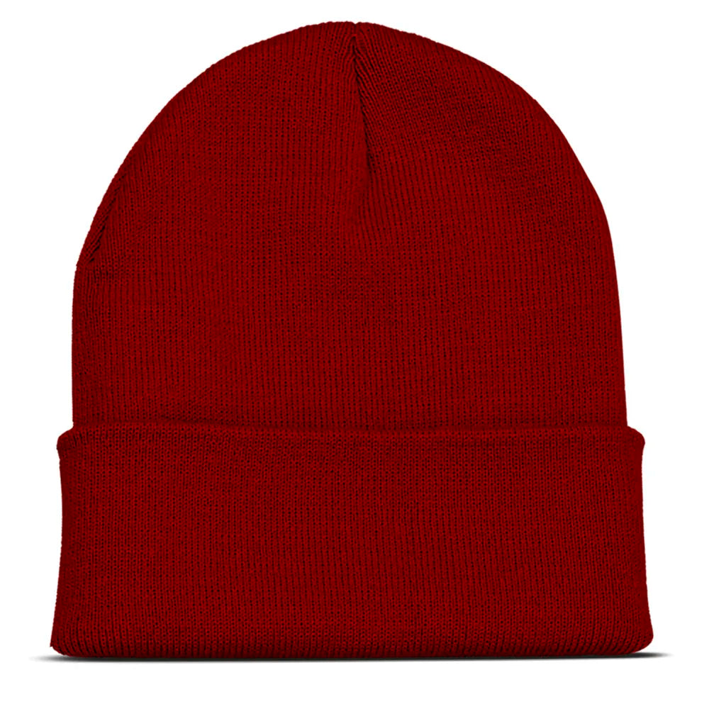 Personalized Custom Beanie Embroidery Text Name Design Logo Winter Hat for Men Women Knitted Cap