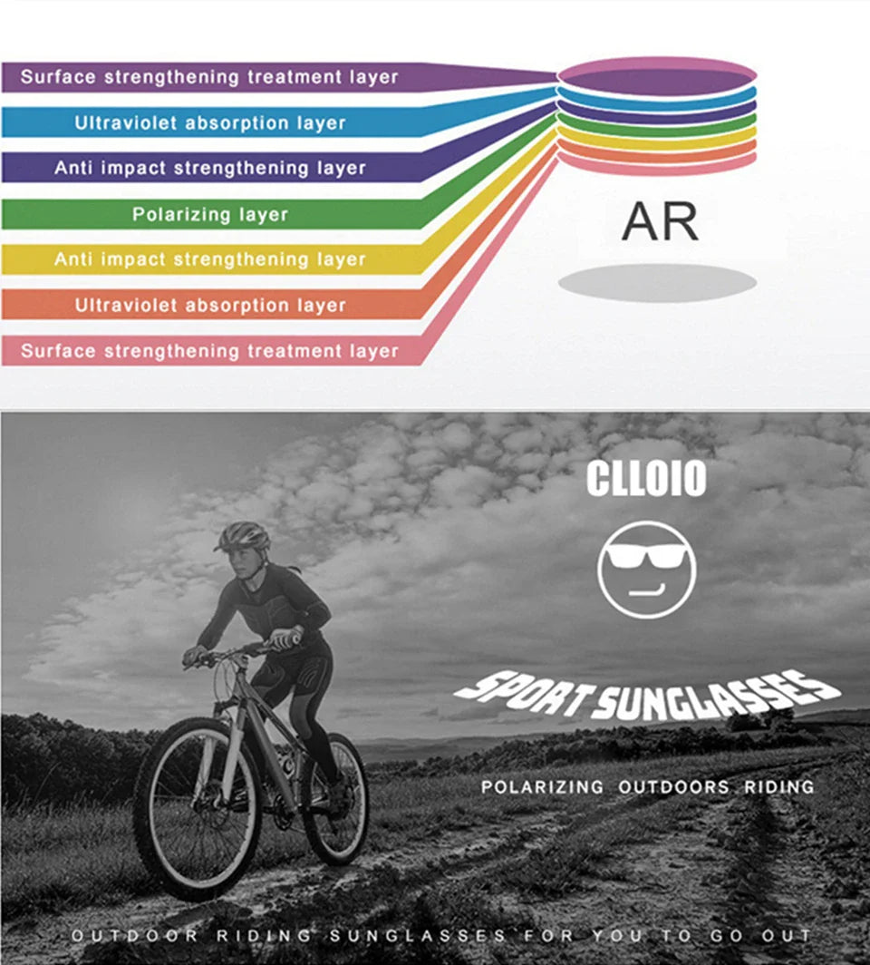 CLLOIO New Fashion Aluminum Photochromic Sunglasses Men Women Polarized Sun Glasses Chameleon Anti-glare Driving Oculos de sol