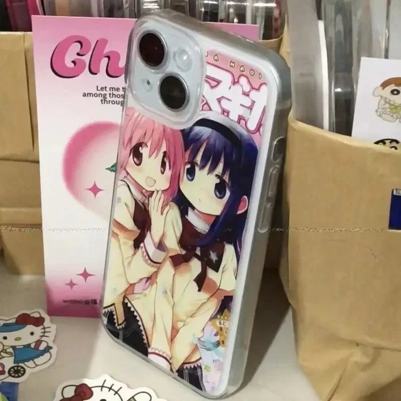 2024 New Japanese and Korean Popular Girls Minimalist Fit For iPhone 16 15 Promax Phone Case 14 13 Pro 12 11 xs xr 7 8 plus Case