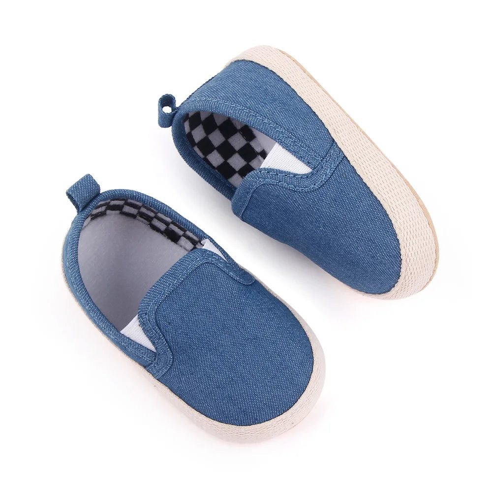 Baby Soft Shoes Toddler First Walking Shoes Slip-on Spring and Autumn Prewalking Shoes