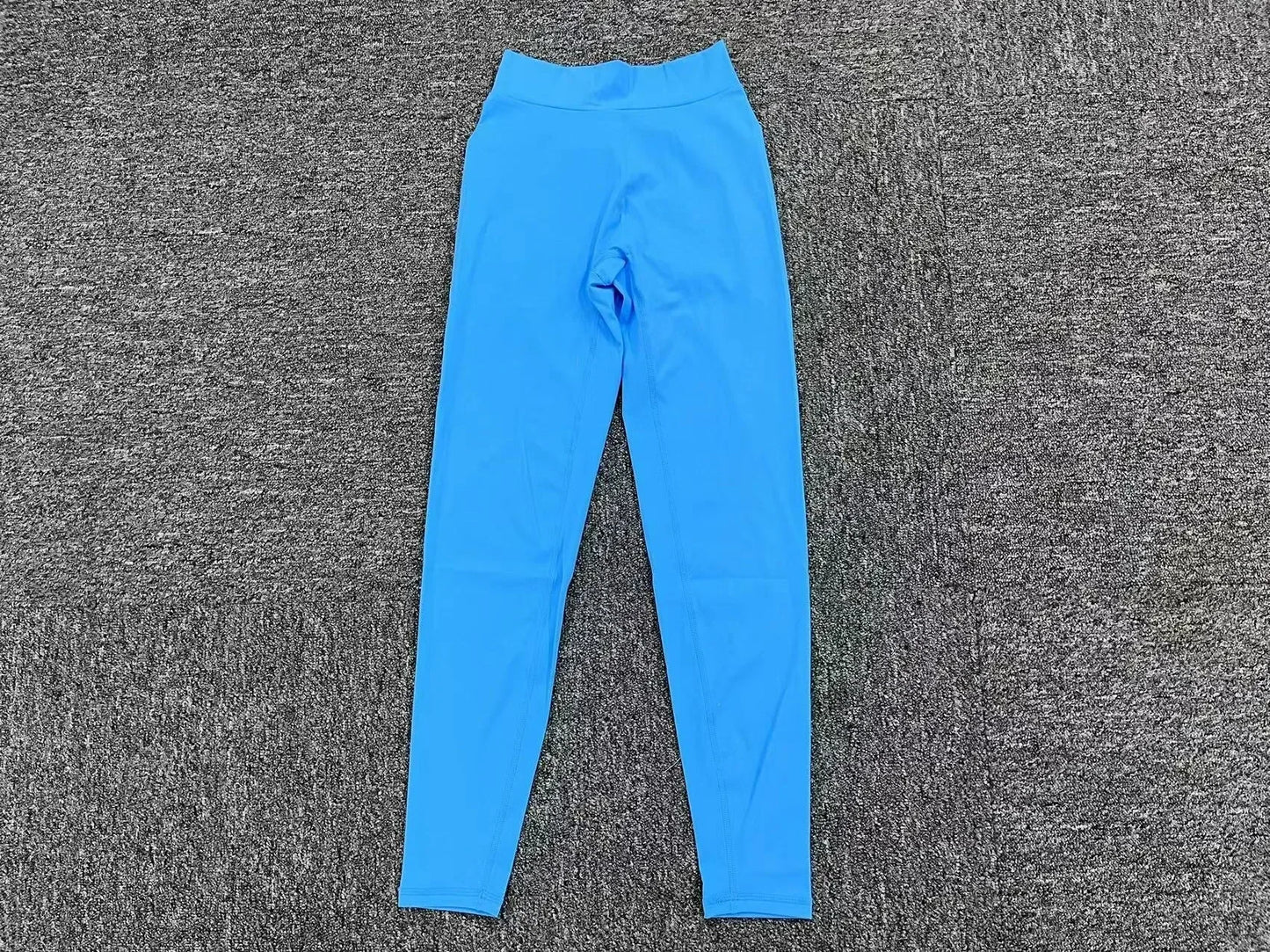 Seamless Yoga Sets Sports Fitness High V Waist Peach Hip-lifting Skinny Running