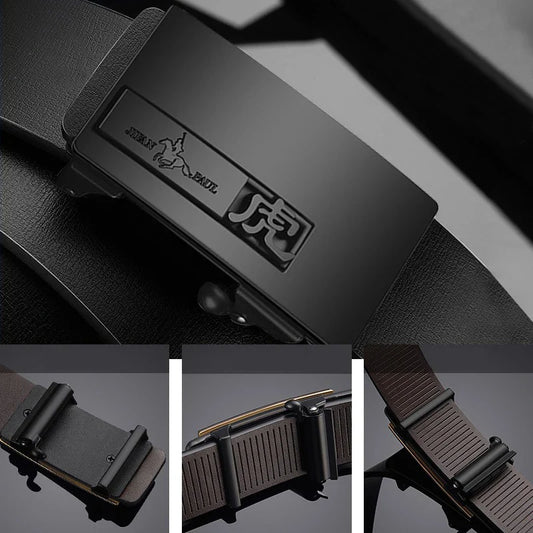 JIFANPAUL brand men high quality genuine leather belt luxury belts  cowskin fashion Strap male Jeans for man Without gift box