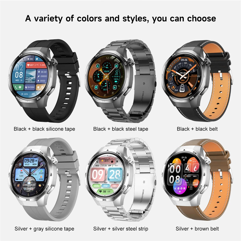 For Huawei Watch GT5 Pro Smart Watch 1.53 Inch HD AMOLED Screen
