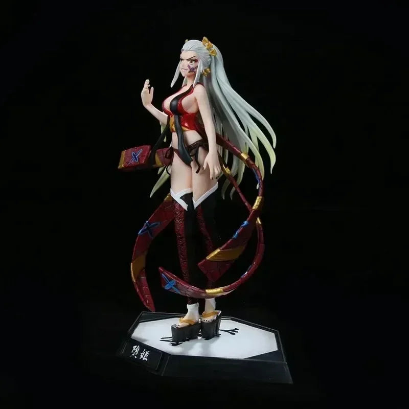 Anime Demon Slayer Kimetsu No Yaiba Figure Giyuutarou Daki Kokushibo Tsugikuni Yoriichi Douma Inosuke Action Figures Model Toys