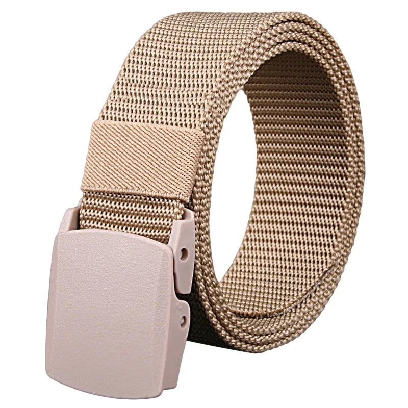 1/2PCS Military Men Belt Army Belts Adjustable Belt Men Outdoor Travel Tactical Waist Belt with Plastic Buckle for Pants 120cm