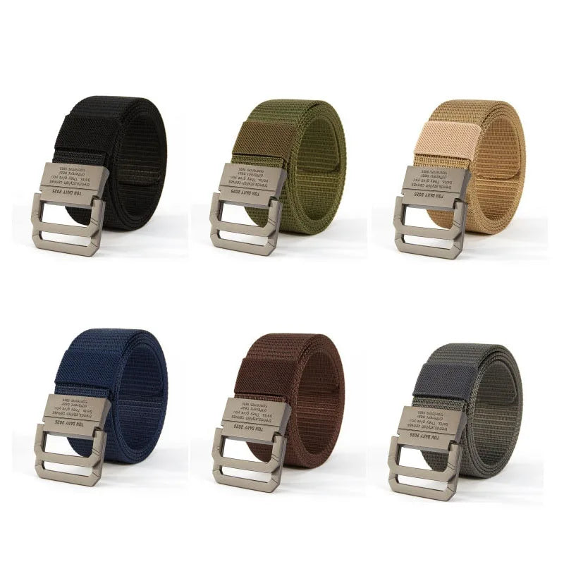Plus Size 120 130 160cm Men Belt Nylon Tactical Army Canvas Casual Designer Jeans Belt for Men Military Sports Outdoor Straps