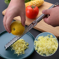 Handheld Cheese Grinder Stainless Steel Garlic Grater Vegetable Fruit Grinder Lemon