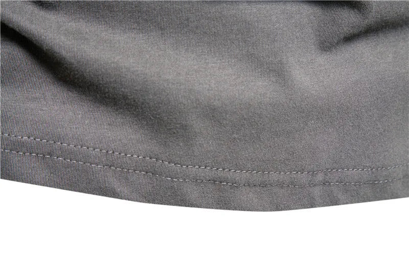 100% Cotton Long Sleeve T Shirt For Men Solid Spring Casual Mens T-shirts High Quality Male Tops Classic Clothes Men's T-shirts