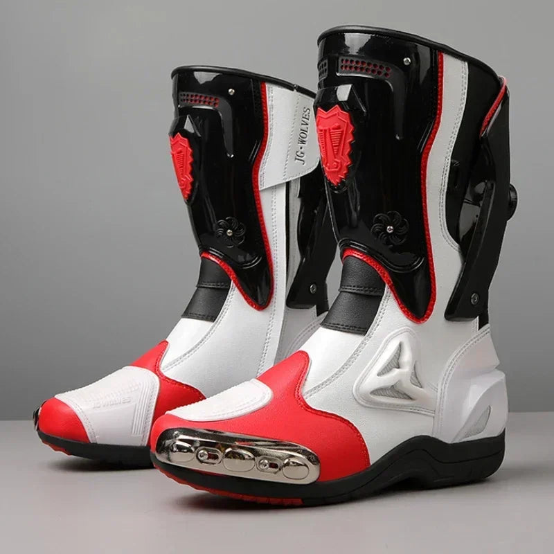 Motorcycle Platform Boots Motorcycle Cross-country Professional Racing Boots Breathable Wear Safety To Protect Motorcyclists