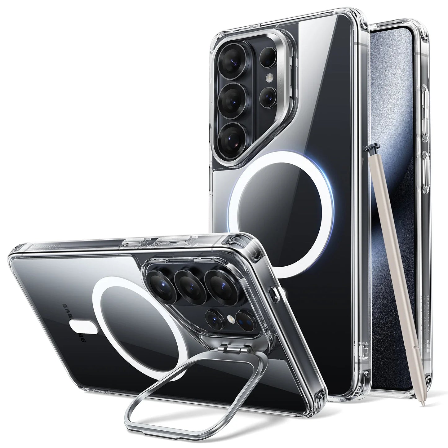 Military-Grade Protection Phone Case for Samsung S25 Ultra Compatible with MagSafe Classic Series for Galaxy S26 Ultra