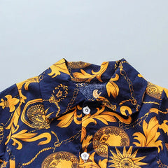 New Summer Baby Clothes Set Children Boys Short Sleeved Suit Shirt Shorts 2Pcs/Sets Kids Clothing Set Toddler Casual Cotton Cost