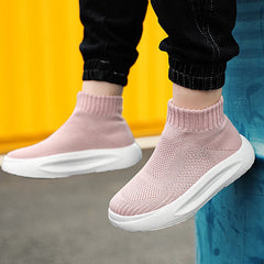 Kids Fashion Sneakers For Boys Girls Tennis Shoes Breathable Sports Running Shoes