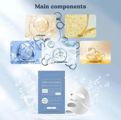 Deep Collagen Deep Collagen Mask Bio-Collagen Overnight Overnight Mask Korean Collagen Anti Wrinkle Face Mask For Face Care