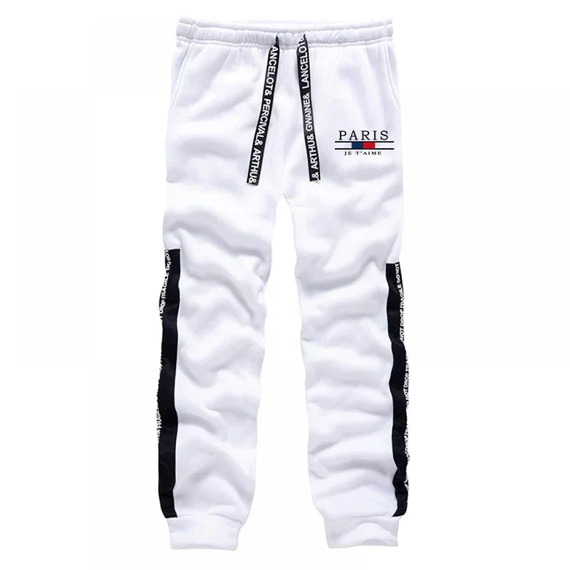 Autumn Winter Mens Tracksuit Print Casual Sweatshirts Sportswear Outdoors Sports Jogging Mens Clothing Single Piece Hoodie Pants