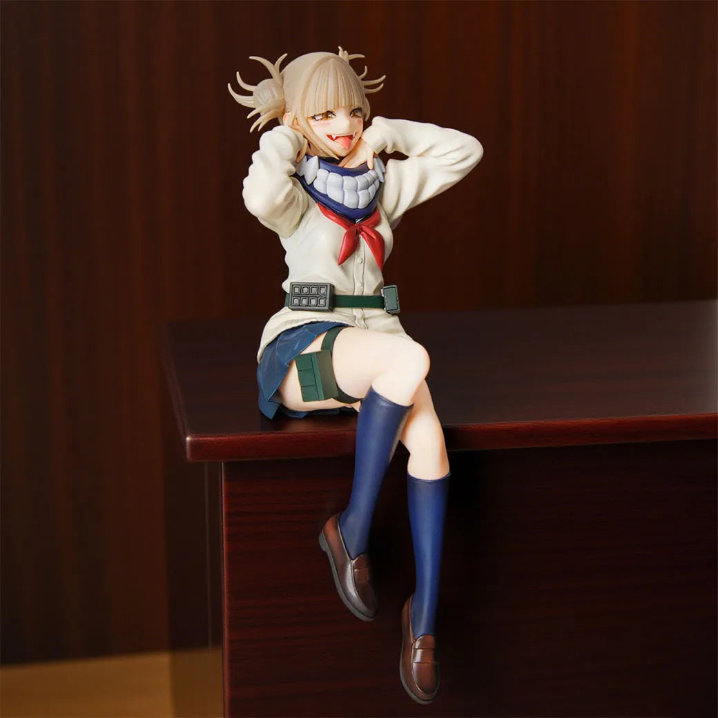 Anime MHA Figure Toga Himiko Action Figures Standing Toga Himiko Figurine PVC Beauty Models Look Up Figure Toga Himiko Toys 16CM