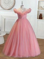 All Seasons Tween Girl Wedding Season Flower Girl Dress  Ruffle Design Elegant Formal Dress For Party And Birthday Kids Clothes