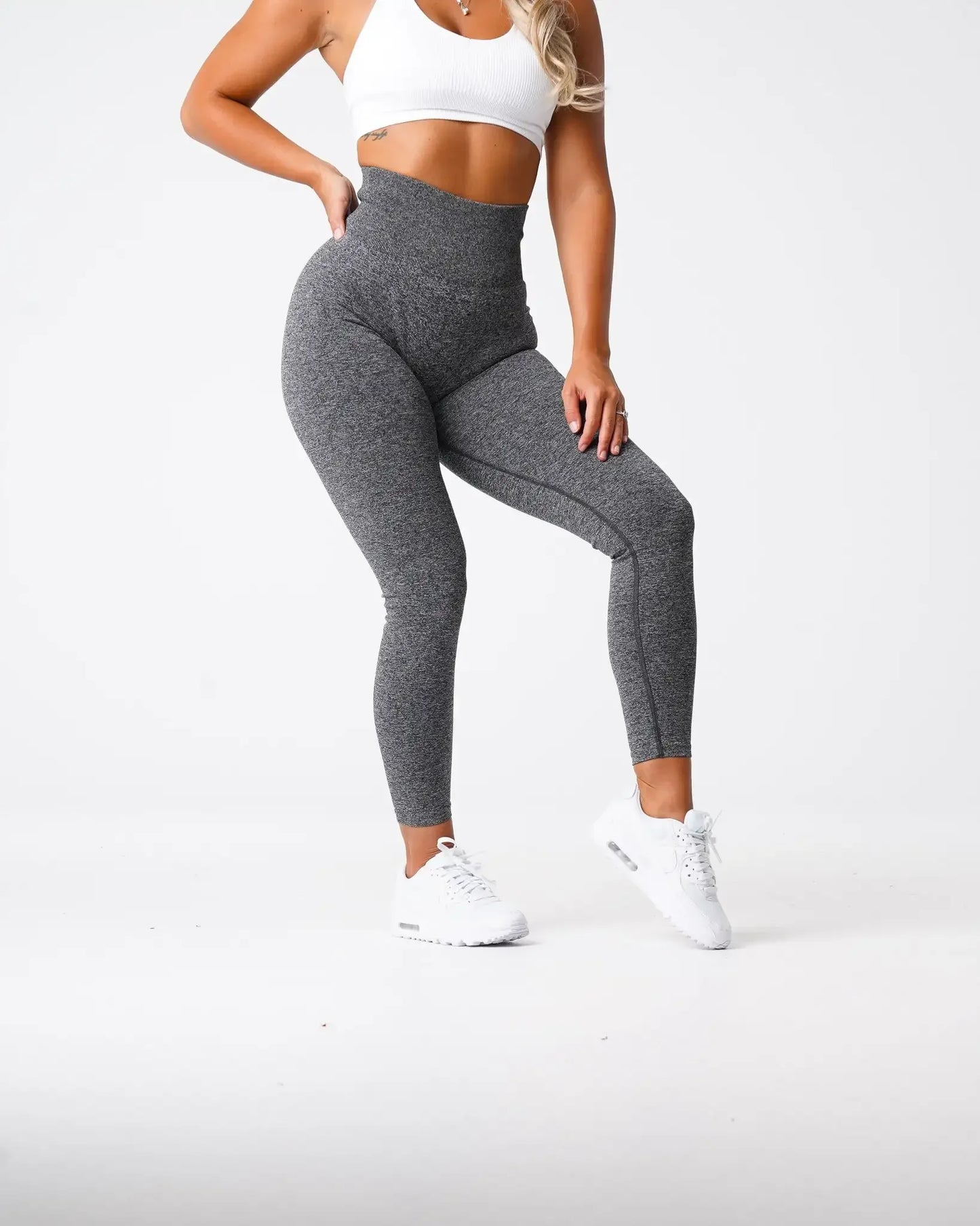 Speckled Scrunch Seamless Leggings Women Soft Workout Tights Fitness Outfits