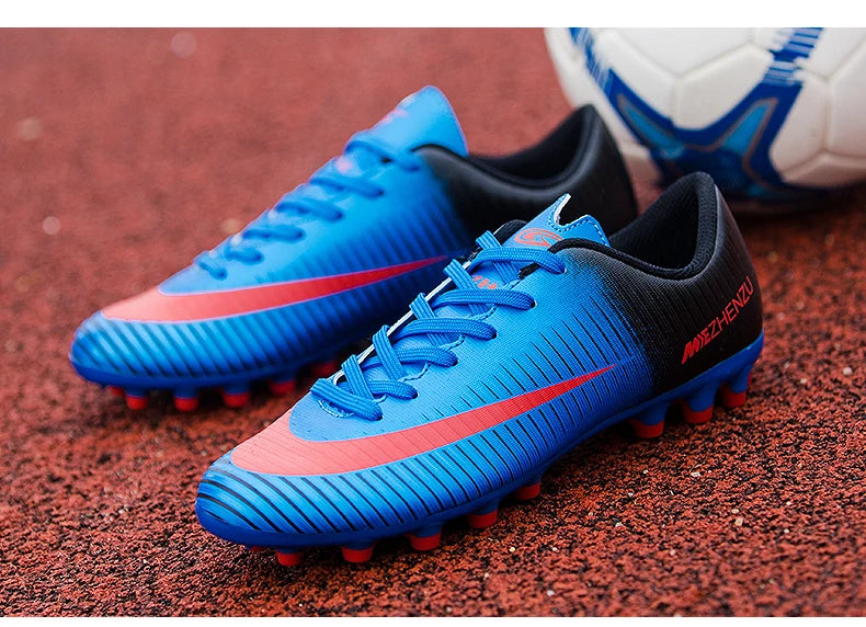 Soccer Shoes Football Boots Hight Quality Outdoor Training Cleats Turf Ankle