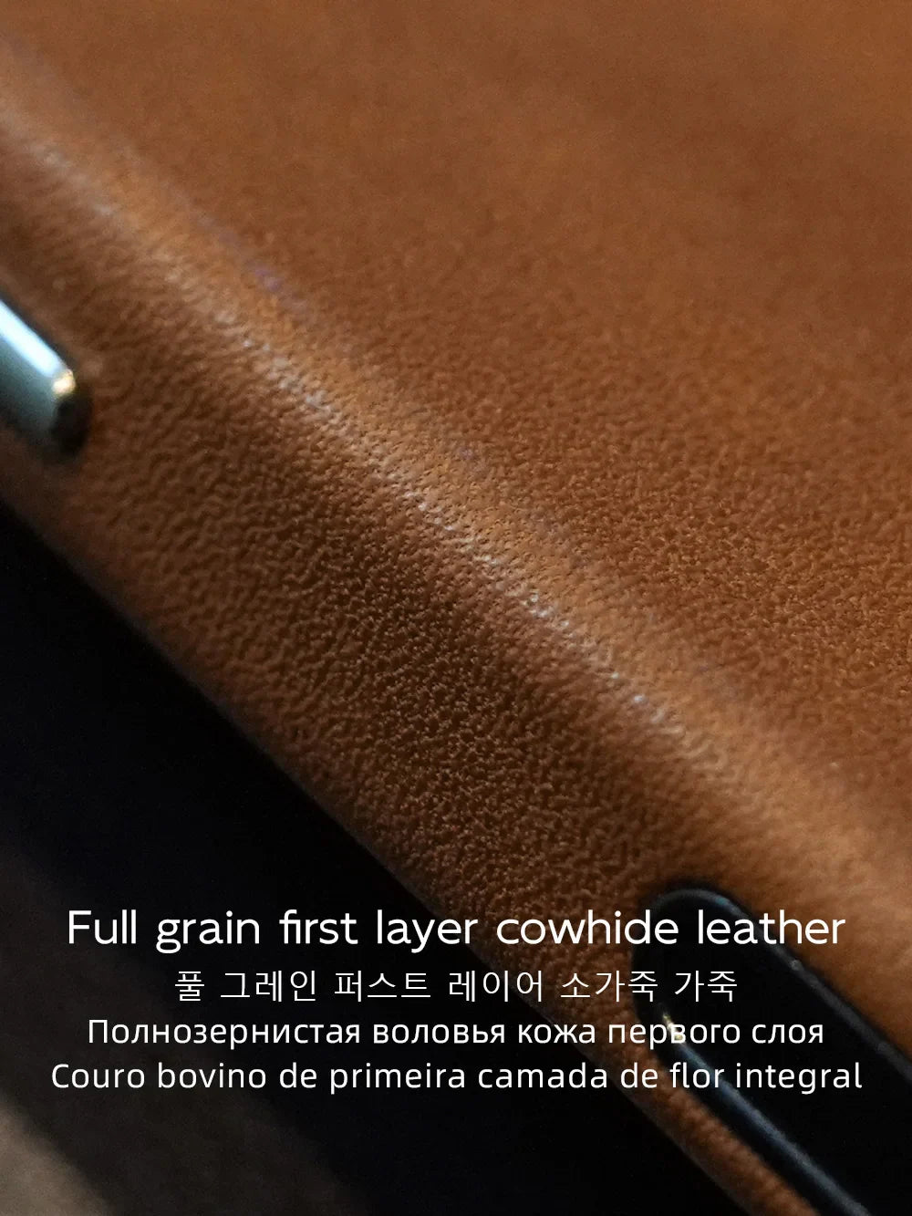 Magnetic Genuine Leather Case for iPhone 17 16 Pro Max 15 14 Compatible with MagSafe Nature Cowhide Retro Phone Cover