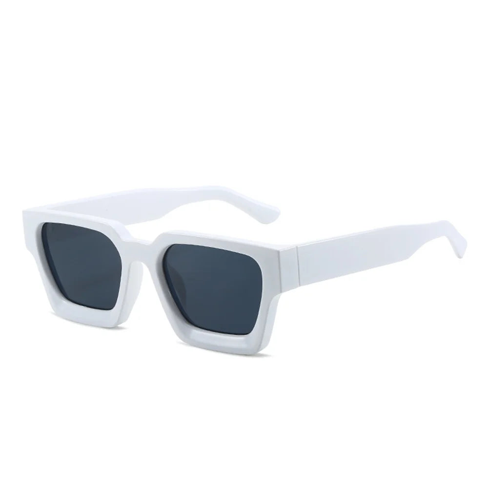 KLASSNUM Men Square Frame Sunglasses 2025 Luxury Brand Designer Sun Glasses Retro Trendy Shades UV400 Unisex Women Glasses New
