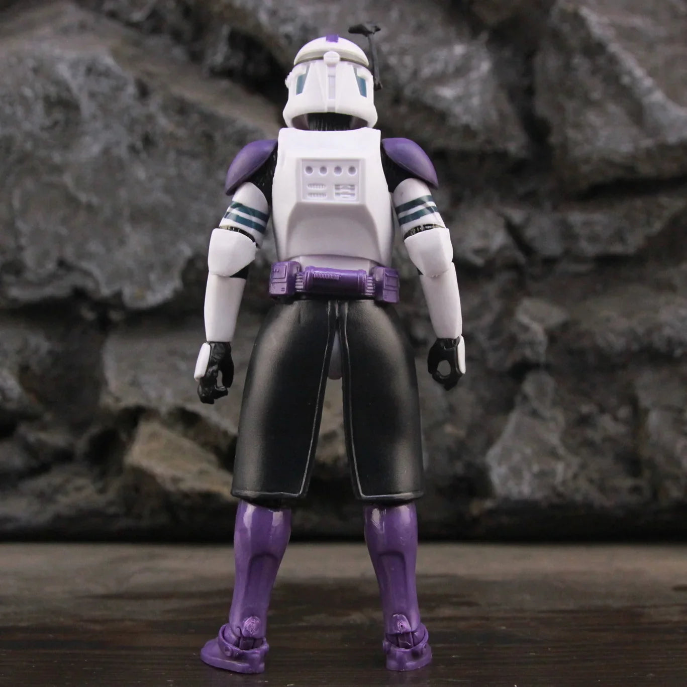 New Body 187th Legion Purple Phase II P2 ARF Trooper Rocket Team Leader 6" Action Figure Mace Windu Republic Grand Army Clone