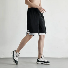 Men's Basketball Shorts Loose Five-Point Training Fitness Running Pants