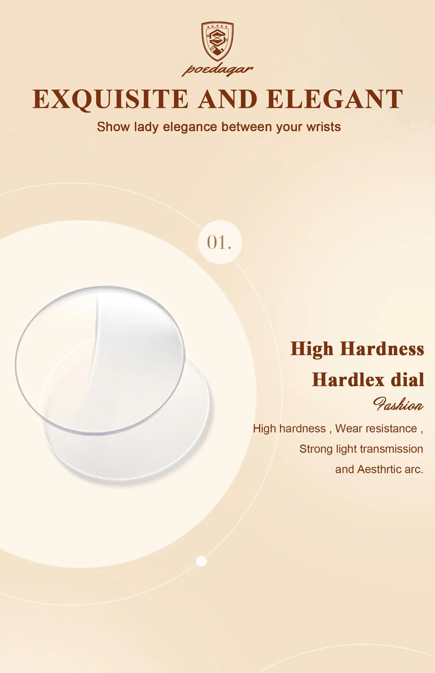 POEDAGAR Original Fashion Watch For Woman Waterproof Luminous Date Ladies Watch Stainless Steel Quartz Business Women's Watches
