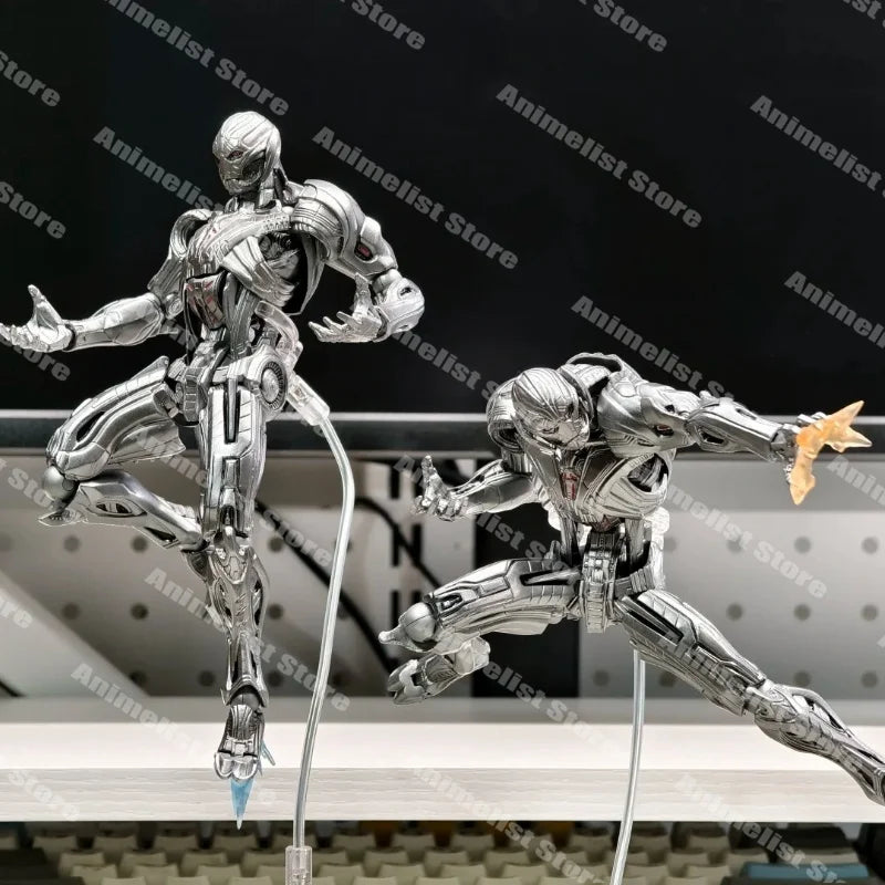 In Stock AC TOY Ultron Action Figures AC Factory 16cm Ko Ultron Kaiyodo Amazing Yamaguchi Avengers Anime Collection Toys Gift