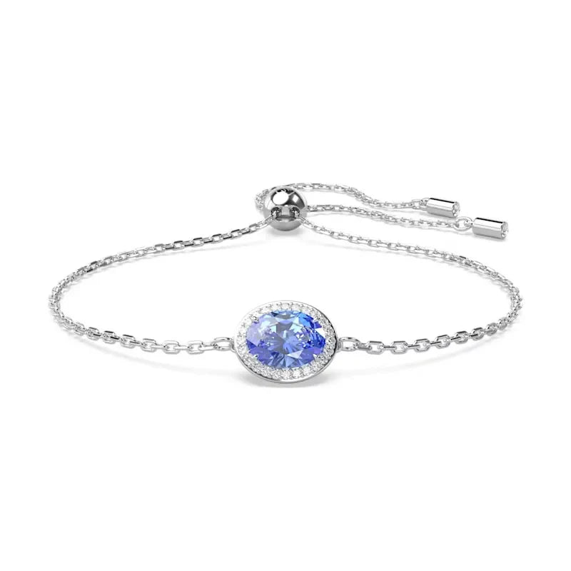 High Quality Charms Gift Fine Jewelry Sets Original Luxury Shiny Gold Silver Crystal Necklace Bracelet Large Hoop Earrings Women