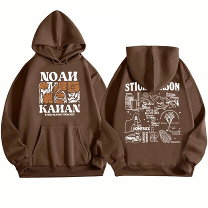 Noah Kahan Hoodie Noah Kahan Stick Season Tour Hoodie Noah Kahan Merch