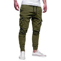 Casual Men Pants Fashion Big Pocket Hip Hop Harem Pants Quality Outwear Sweatpants