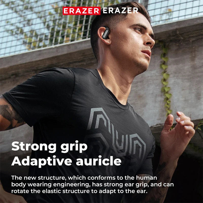 XT60 Bluetooth 5.3 Earphones True Wireless Headphones Button Control Noise Reduction Earhooks Waterproof with Mic Headset