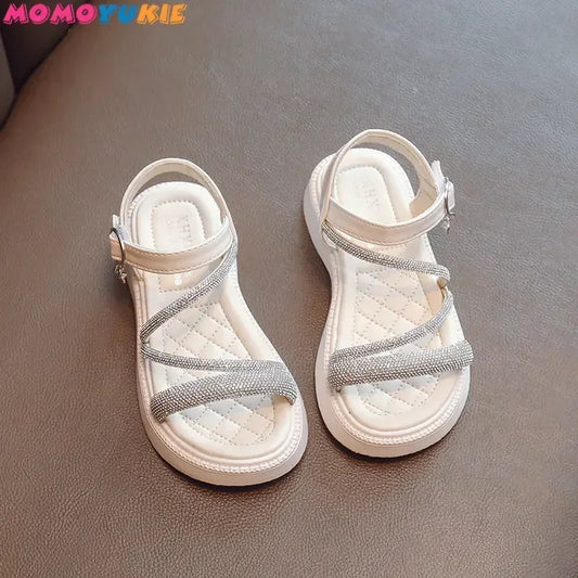 Summer Baby Kid Flats Fashion Party Dress Beach Shoes