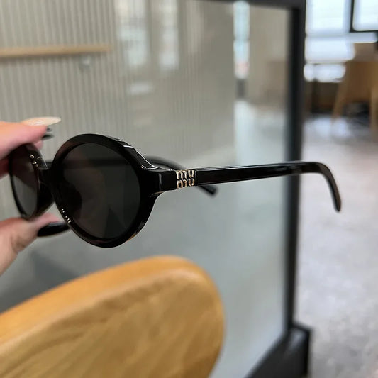 Designer UV400 Sunglasses Women Men New Trendy Oval Sun Glasses Ladies Vintage Small Round Gafas De Sol