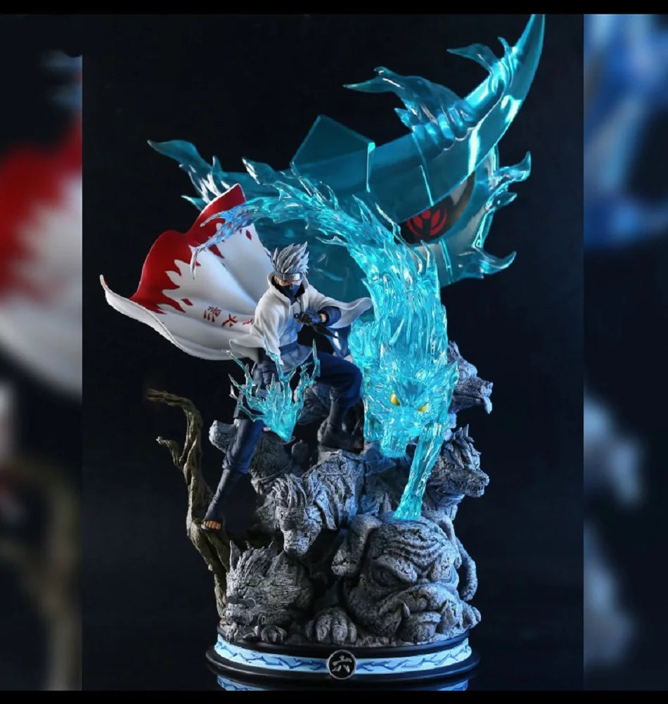 23cm Pvc Naruto Gk Anime action Figure Hatake Kakashi toy Figure Statue Ornament Collection Model Decora Figurine Christmas gift