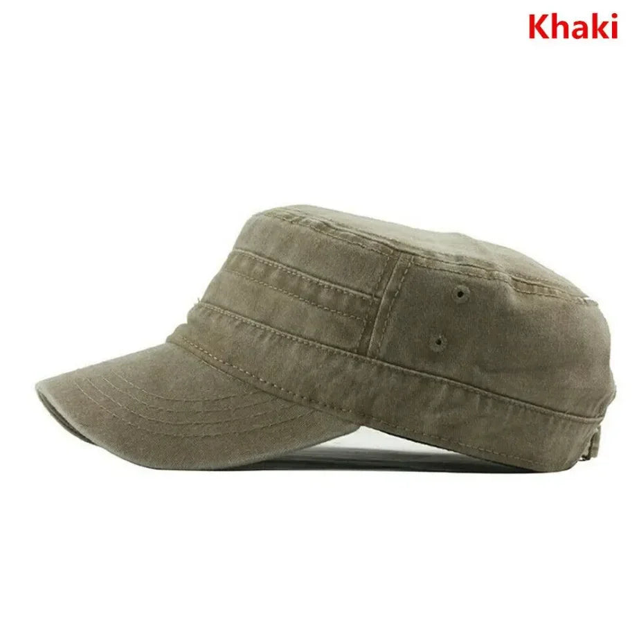KMKM1PC Camouflage Army Hat Men Women Baseball Cap Camo Military Cadet Combat Fishing Cap