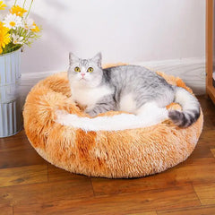 Pet Beds Soft Plush Cats Dogs House Bed for Dog with Slip Resistant Bottom