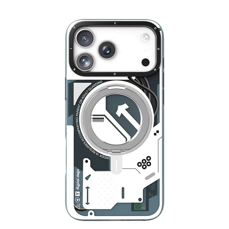 YOUNGKIT Case For iPhone 17 Pro Max Airbag Bracket Back Cover Case for iPhone 17 Pro
